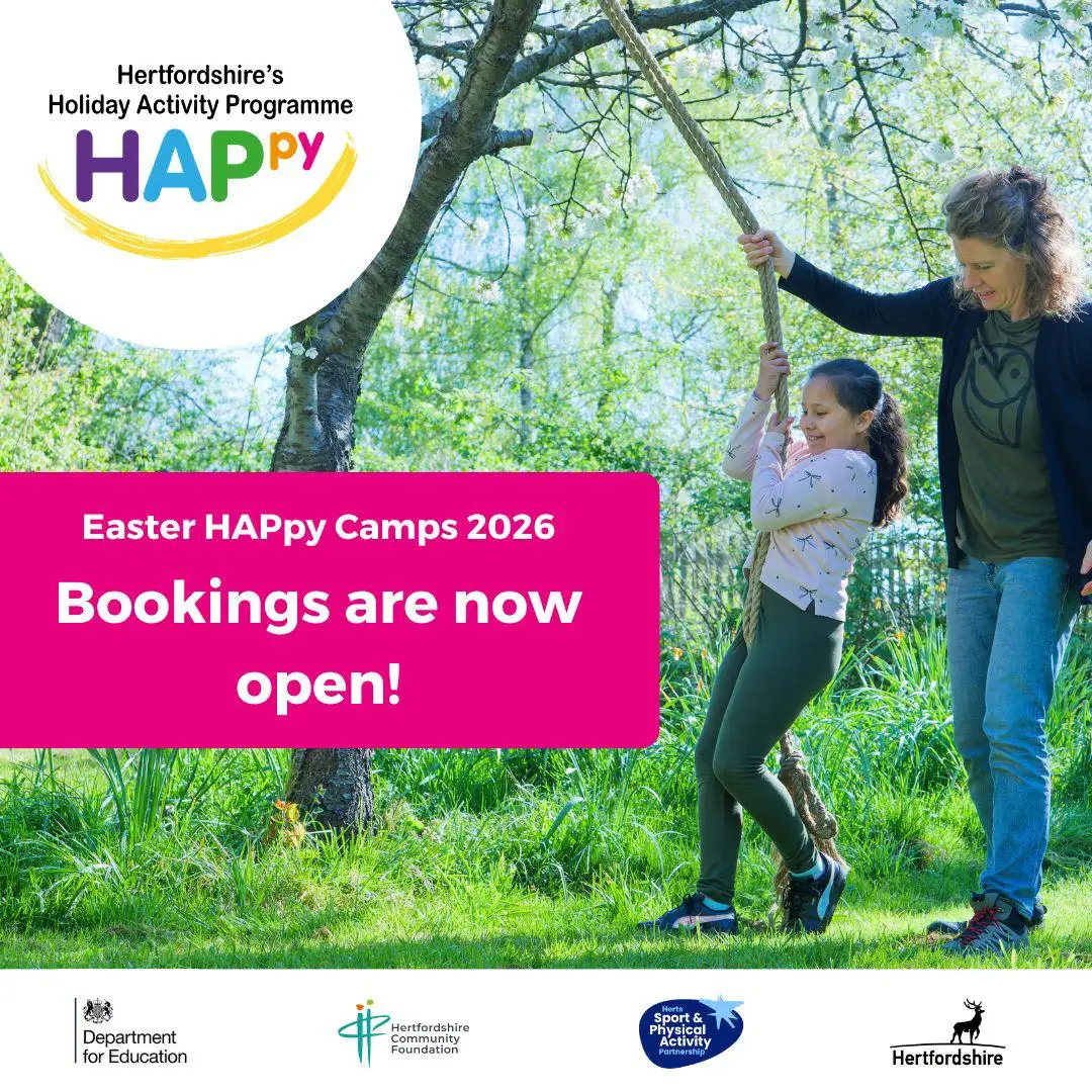 Hertfordshire's Holiday Activity Programme HAPpy