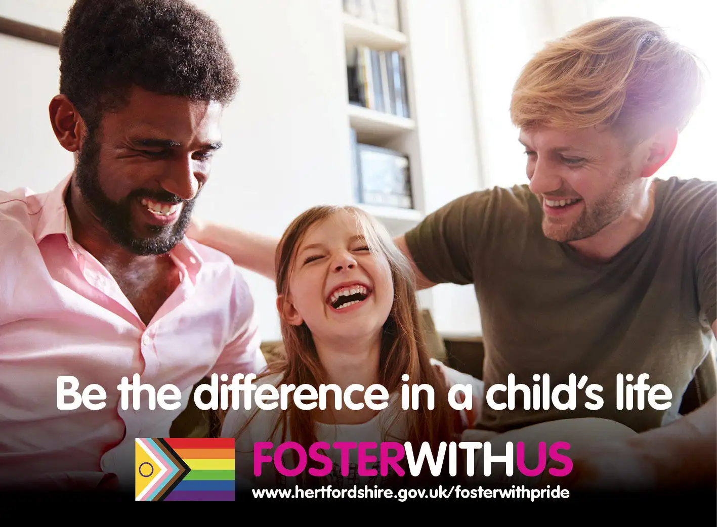 "Be the difference in a child's life"