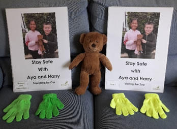 stay safe with aya and harry